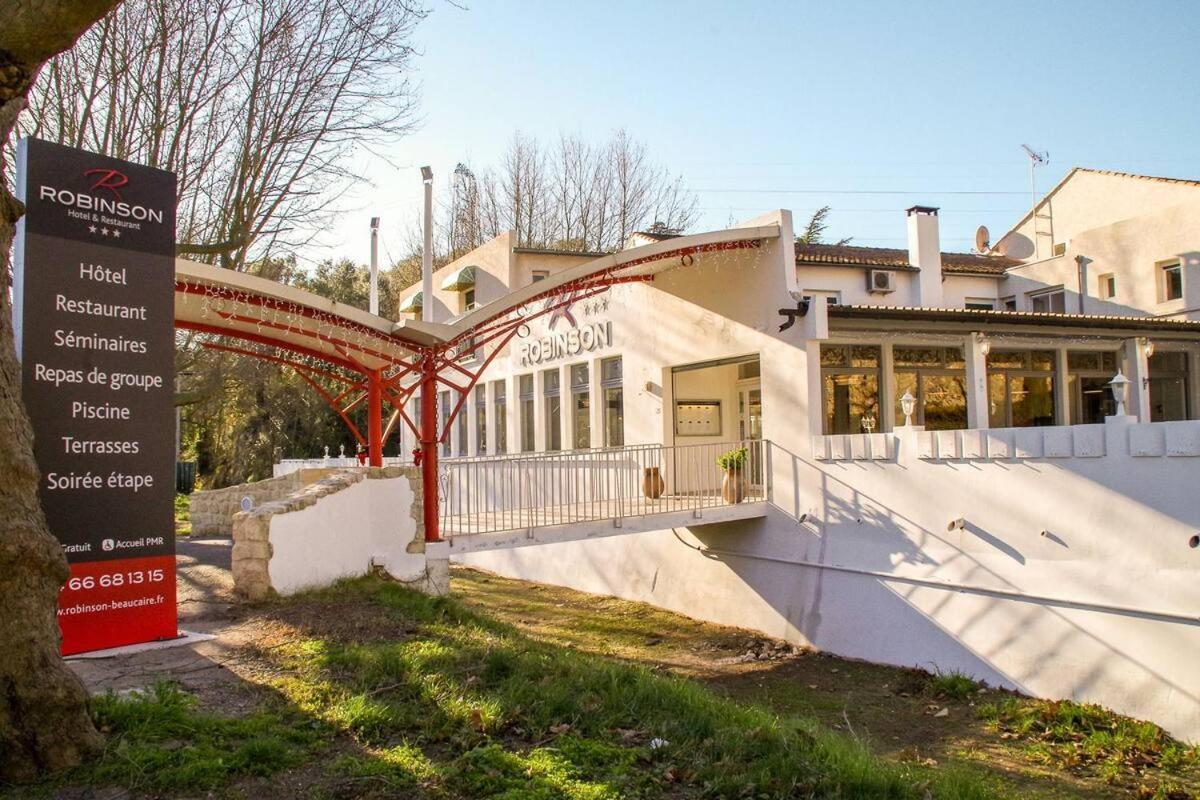Hotel Le Robinson Beaucaire  Eksteriør billede